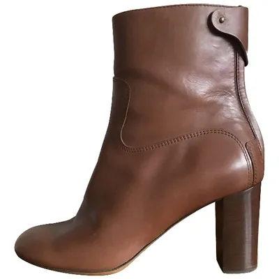 Pre-owned Chloé Leather Ankle Boots