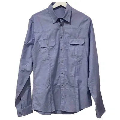 Pre-owned Gucci Shirt In Blue