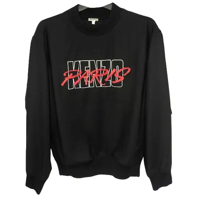 Pre-owned Kenzo Sweatshirt In Black