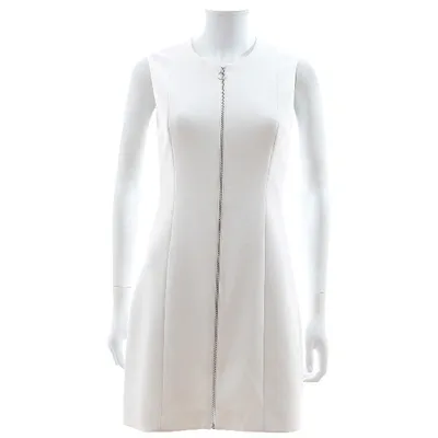 Pre-owned Elizabeth And James Mid-length Dress In White