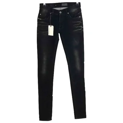 Pre-owned Tiger Of Sweden Slim Jeans In Black