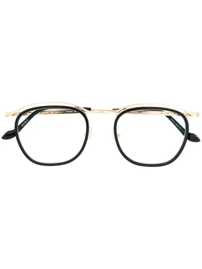 Matsuda Round-frame Glasses In Black