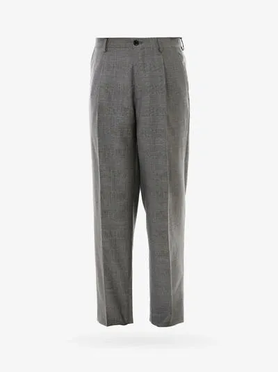 Etro Wool Trousers - Atterley In Grey