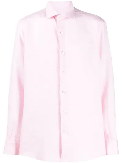 Ermenegildo Zegna Slim-fit Shirt In Pink