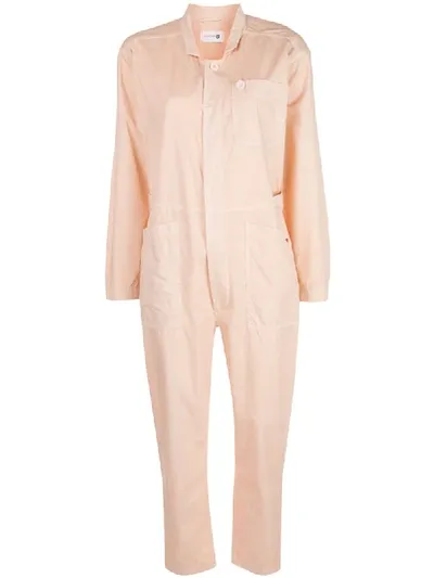 Sundry Cropped-jumpsuit In Pink