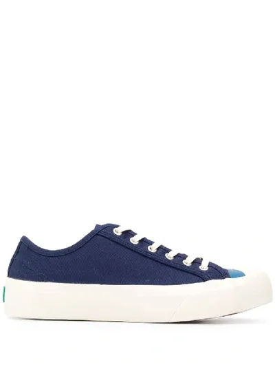 Ymc You Must Create Sneakers Mit Runder Kappe In Blue