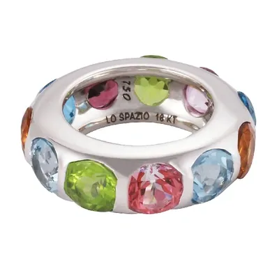 Lo Spazio Jewelry Lo Spazio Estate Ring In Multicolor