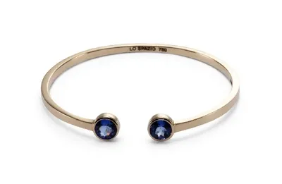 Lo Spazio Jewelry Lo Spazio Tanzanite Bangle In Purple