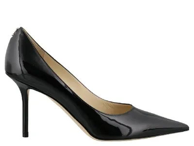 Jimmy Choo Love 85 Pointed Toe Pumps In Black