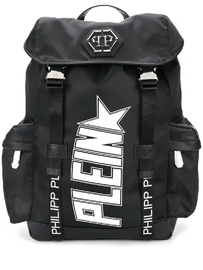 Philipp Plein Plein Star Backpack In Black