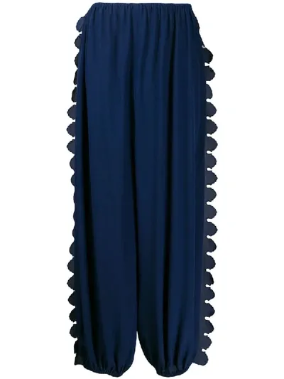 Stella Mccartney Baggy-hose In Blue