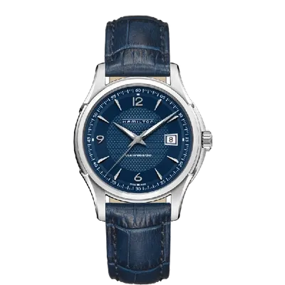 Hamilton Jazzmaster Viewmatic Auto In Blue