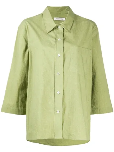 Masscob Rio Oversized Shirt In Green