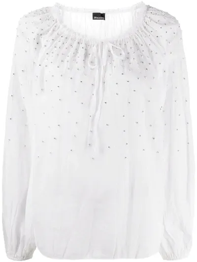 Ermanno Ermanno Loose Fit Blouse In White