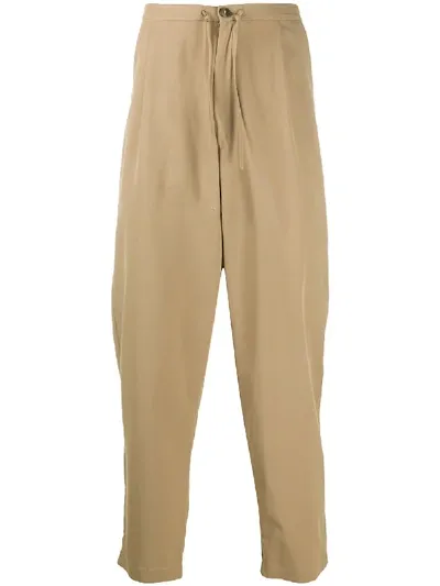 Société Anonyme High Rise Loose Fit Trousers In Brown