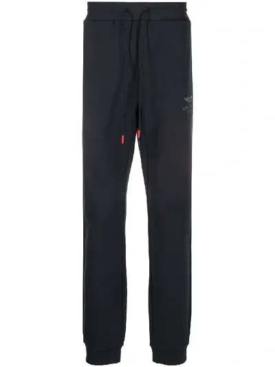 Hackett Embroidered Logo Track Trousers In Blau