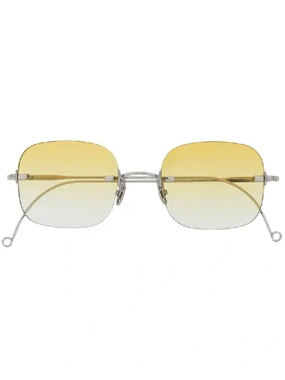 Gentle Monster X Jennie Daisy Rimless Sunglasses In Yellow