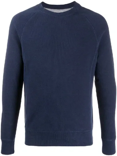 Majestic Crew Neck Sweatshirt In Blue