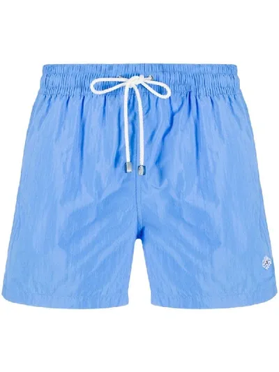 Borrelli Badeshorts Mit Kordelzug In Blue