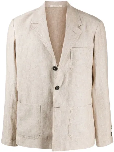 Massimo Alba Boxy Fit Blazer In Neutrals