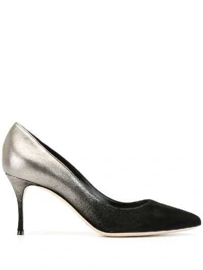 Sergio Rossi 'godiva' Pumps Mit Farbverlauf In Silver