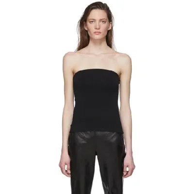 The Row Kriza Top In Blk Black