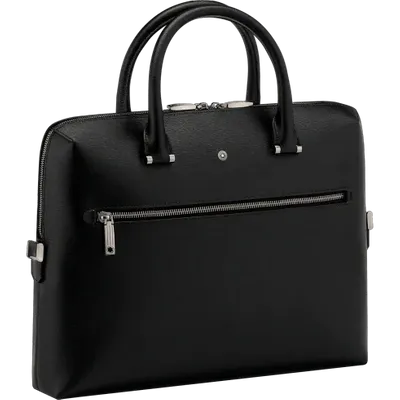 Montblanc Leather 4810 Westside Document Case In Black