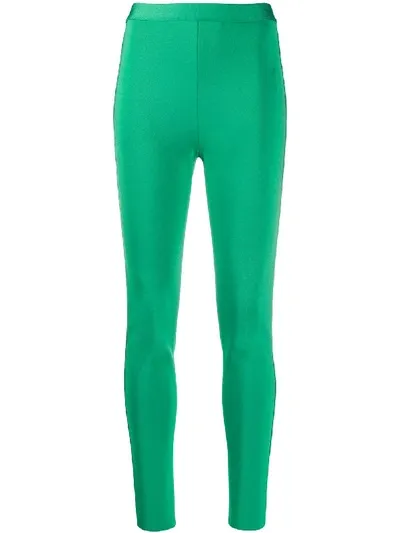 Givenchy Punto Milano Leggings In Green