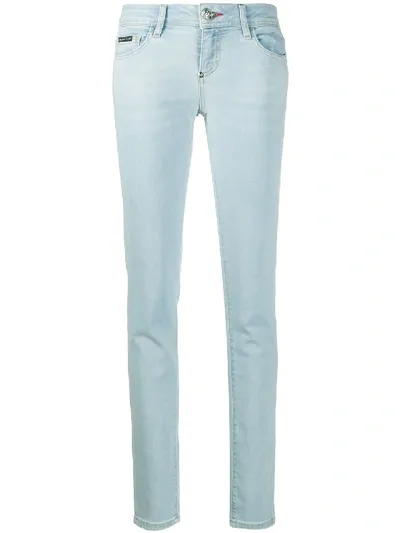 Philipp Plein Skinny Jeans In Blue