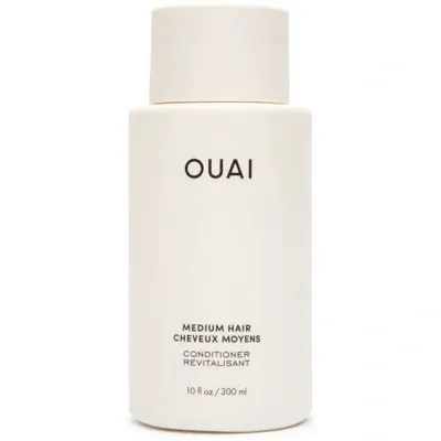 Ouai Medium Hair Conditioner 300ml In White