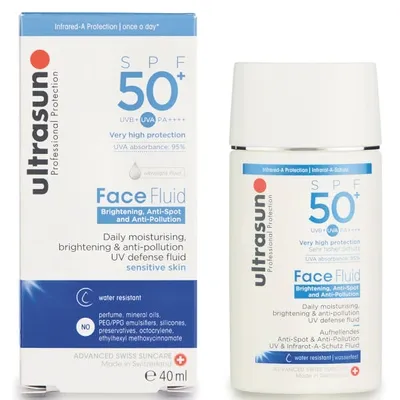 Ultrasun Spf 50+ Anti-pollution Face Fluid 40ml