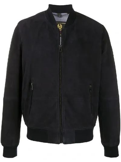 Belstaff Klassische Bomberjacke In Blue