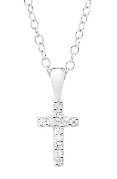 Mignonette Babies' Sterling Silver Cross Necklace