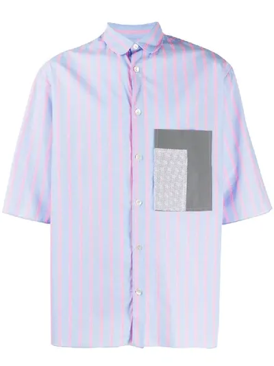 Corelate Striped Shirt In Blue