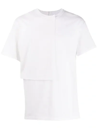 Corelate Layered T-shirt In White