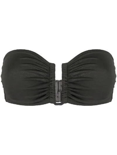 Eres Les Essentiels Show Bandeau Bikini Top In Black