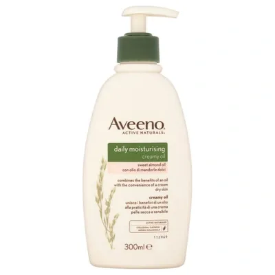 Aveeno Moisturizing Creamy Oil - Sweet Almond 300ml