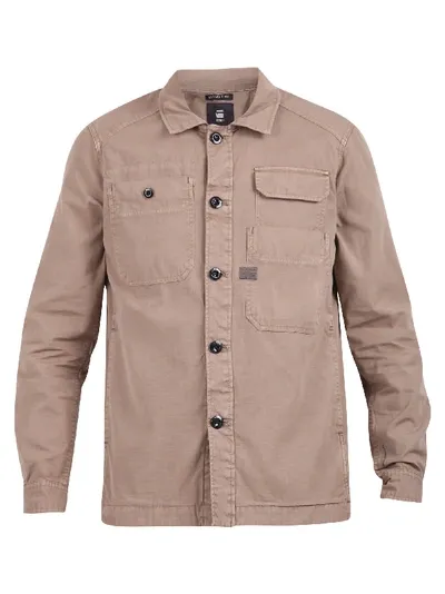 G-star Raw Multi-pocket Shirt Jacket In Green