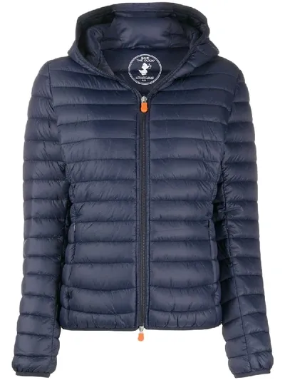 Save The Duck D3362w Gigax Padded Jacket In Blue