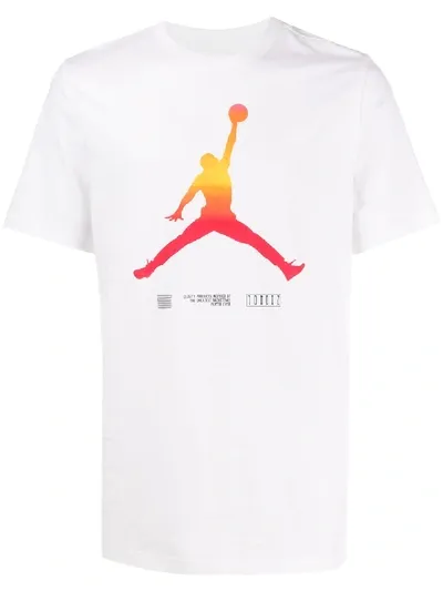 Nike Air Jordan T-shirt In White