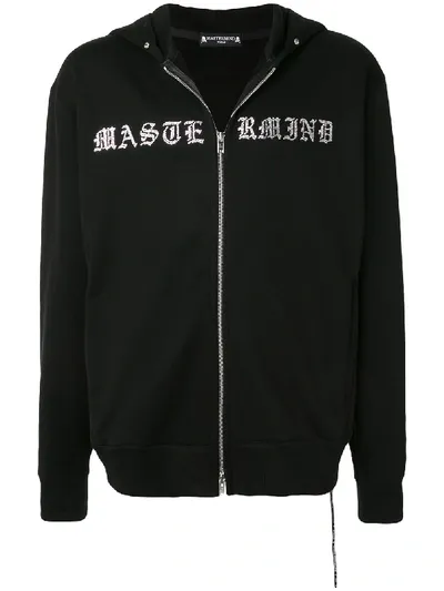 Mastermind Japan Crystal Logo Hoodie In Black