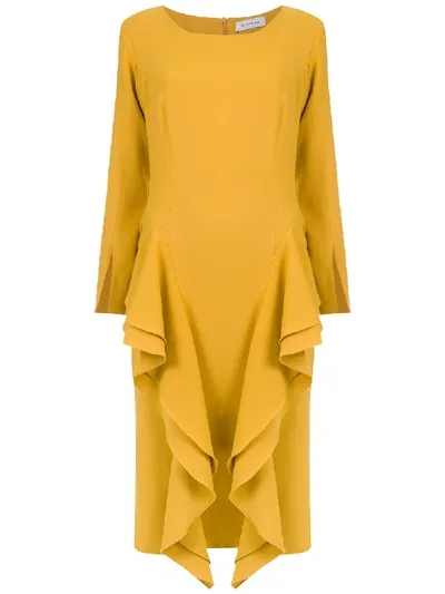 Olympiah Chipre Midi Dress In Yellow