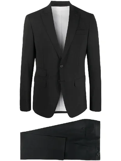 Dsquared2 Slim-fit Single-breasted Suit In Nero