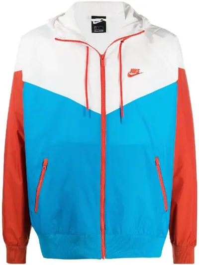 Nike Windrunner Hooded Jacket In Blue