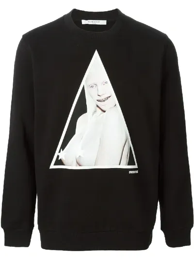 Givenchy Sweatshirt Mit Frauen-print In Black