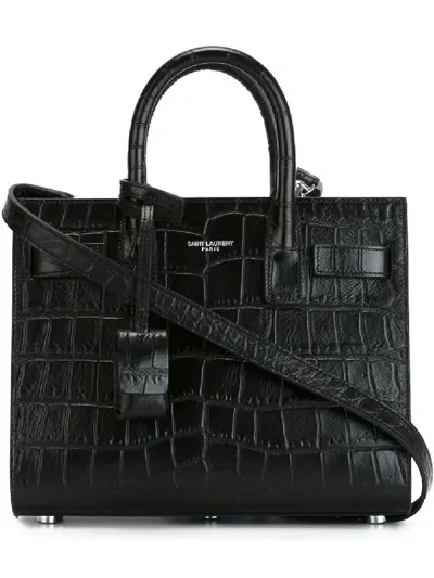 Saint Laurent "nano" 'sac De Jour' Handtasche In Black