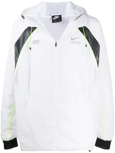 Nike Dna Woven Track Jacket In White