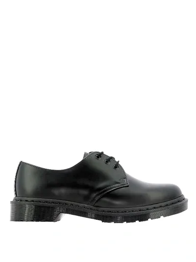 Dr. Martens' Varley Leather Derby Shoes In Black