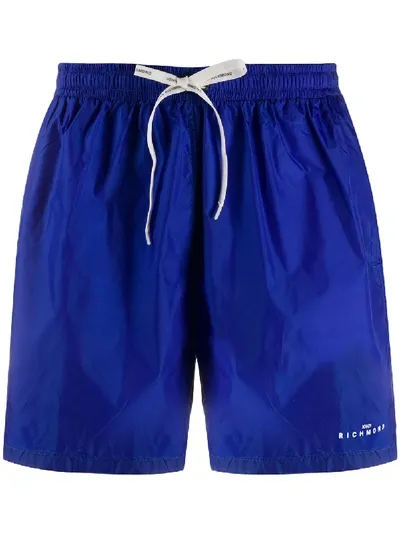 John Richmond Gerald Swim Trunks In Blue