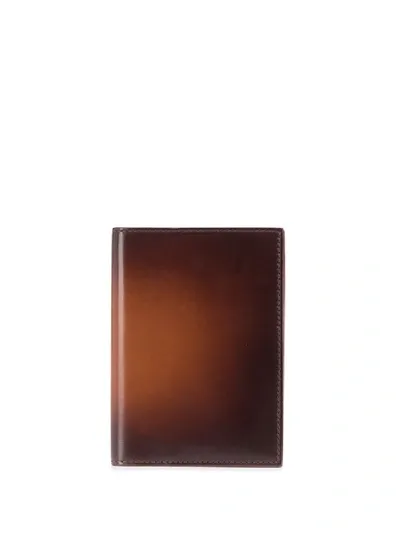 Officine Creative Boudin 20 Card Holder In Brown